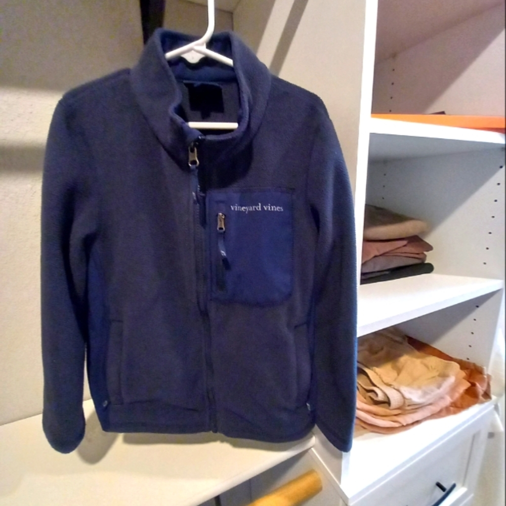 Vineyard vines Harbor fleece jacket size 6t